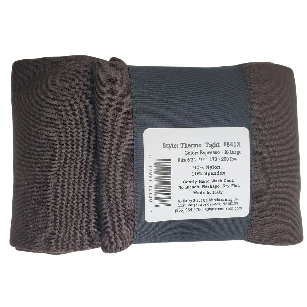 Brown Fleece Lined Tights XL Thermo Espresso B.ella Winter Warm Footed Cozy NEW